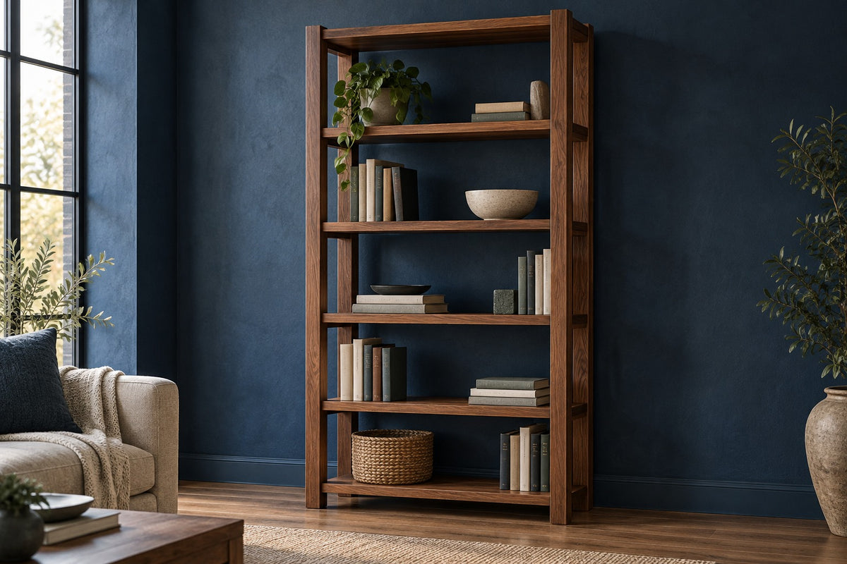 Solid Wood Bookshelf