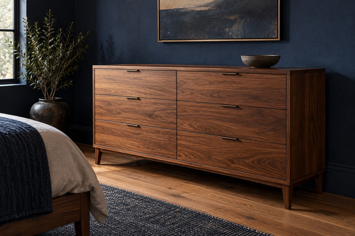 Six-Drawer Storage Dresser